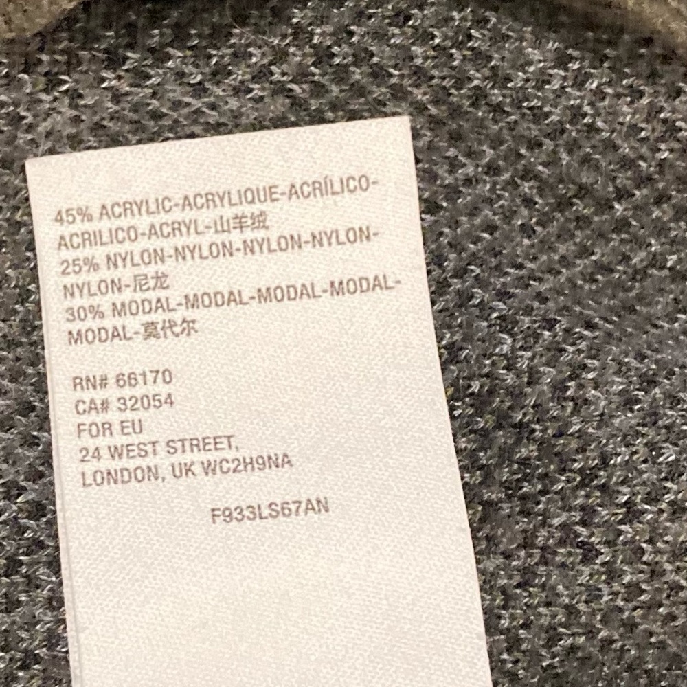 Anthropologie camo sweater, size extra small - Picture 8 of 8